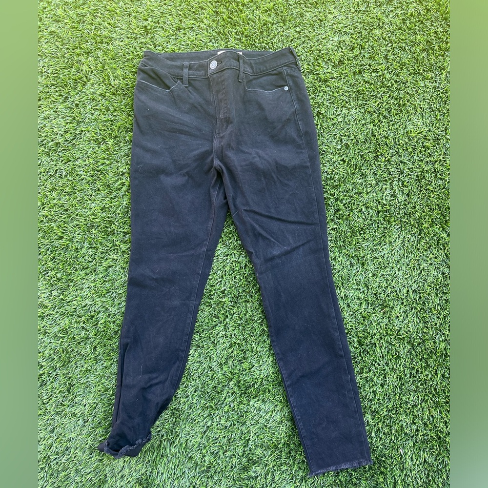 LC Lauren Conrad Super High Rise Super Skinny Jeans | Size 10